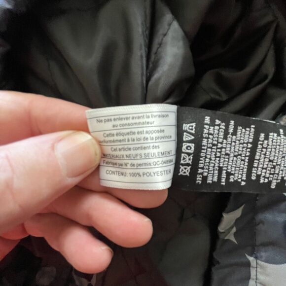 Members Only x Nickelodeon Jacket Menβs Large Black 90s Cartoon Rug Rats Arnold - Picture 13 of 13